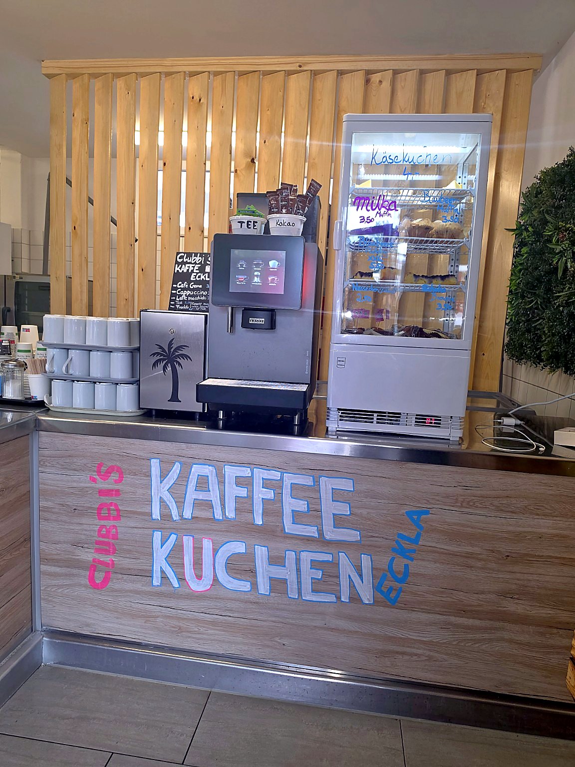 Kaffee- und Kuchen-Eckla